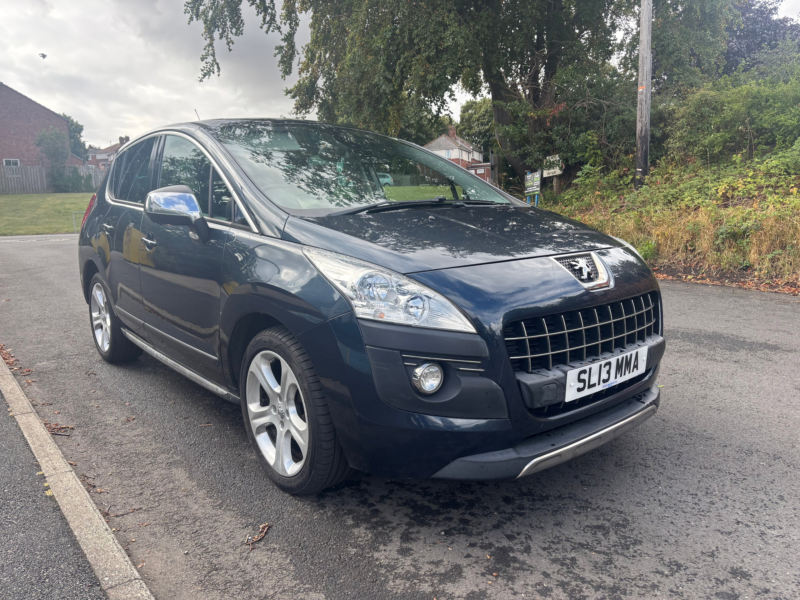 2013 Peugeot 3008 1.6 Hdi Allure SUV 5dr Diesel Manual Euro 5 (115 Ps) in Blue — image 1