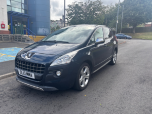 2013 Peugeot 3008 1.6 Hdi Allure SUV 5dr Diesel Manual Euro 5 (115 Ps) in Blue — image 3