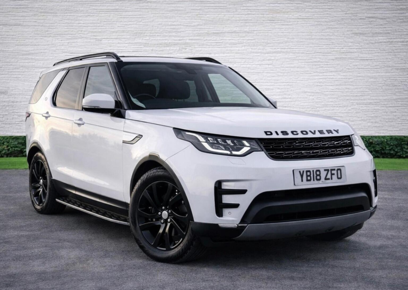 2018 Land Rover Discovery 3.0 Td V6 Hse Auto 4WD Euro 6 (s/s) 5dr in White — image 1