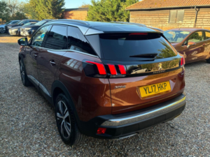 2017 Peugeot 3008 1.2 Puretech Gt Line Euro 6 (s/s) 5dr in Bronze — image 4