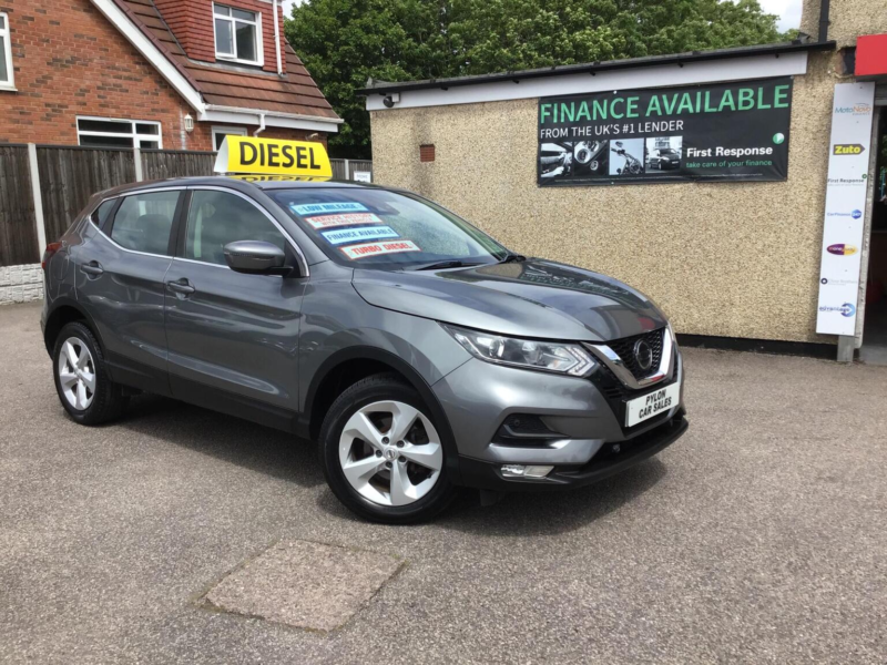 2018 Nissan Qashqai 1.5 Dci Acenta Euro 6 (s/s) 5dr in Grey — image 1