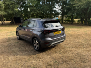 2023 Volkswagen T-Cross 1.0 Tsi Black Edition DSG Euro 6 (s/s) 5dr in Grey — image 4