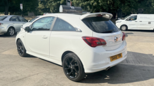 2018 Vauxhall Corsa 1.4 I Ecotec Sri Vx Line Nav Black Edition White 3dr 1 Keeper+8 Stamps+satnav in White — image 3