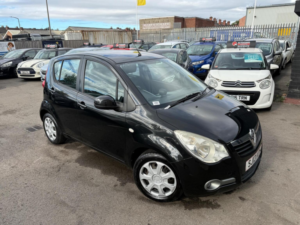 2013 Vauxhall Agila 1.2 Vvt Ecoflex S Euro 5 5dr in Black — image 6