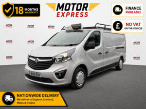 2018 Vauxhall Vivaro 1.6 Cdti 2900 Biturbo Ecotec Sportive in Silver — image 4