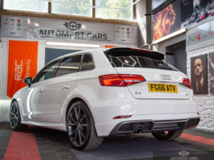 2016 Audi A3 1.6 Tdi S Line Sportback Euro 6 (s/s) 5dr in White — image 4