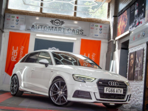 2016 Audi A3 1.6 Tdi S Line Sportback Euro 6 (s/s) 5dr in White — image 5