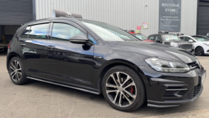 2017 Volkswagen Golf 2.0 Tdi Bluemotion Tech R-Line Diesel Black 5dr 1 Owner+belt Done+satnav in Black — image 6