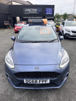 2018 Ford Fiesta 1.0 T Ecoboost St-Line in Blue — image 3