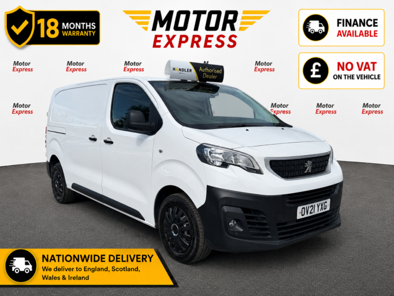2021 Peugeot Expert 1.5 Bluehdi 1000 Professional in White — image 1