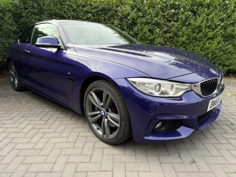 2016 BMW 4 Series 3.0 430d Xdrive M Sport Coupe in Blue — image 1