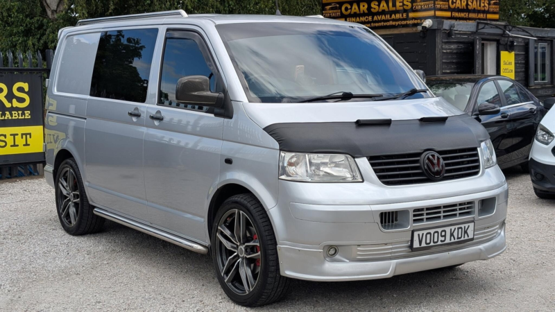 2009 Volkswagen Transporter 2.5 Tdi Pd T32 Panel Van 4dr Diesel Manual L1 H1 (128 Bhp) in Silver — image 1