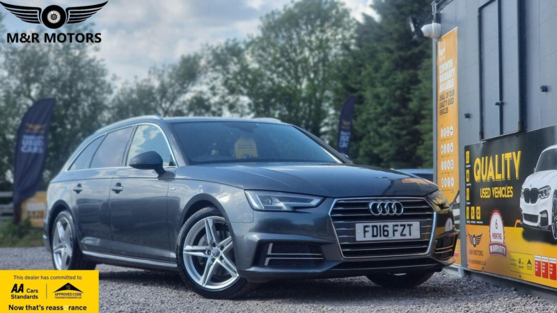 2016 Audi A4 Avant 2.0 Tdi S Line S Tronic Euro 6 (s/s) 5dr in Grey — image 1