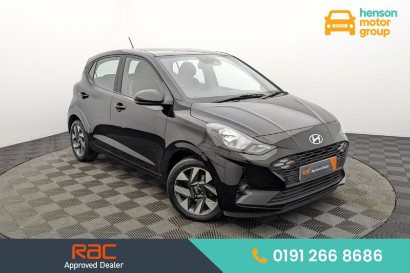 2025 Hyundai I10 1.0 Advance Hatchback 5dr Petrol Manual Euro 6 (s/s) (63 Ps) in Black — image 1