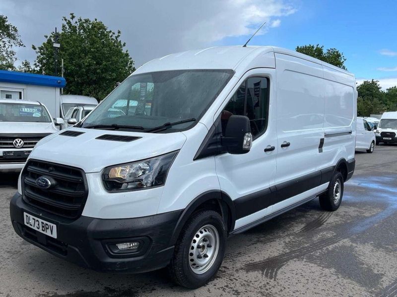 2023 Ford Transit 2.0 350 Ecoblue Leader Panel Van 5dr Diesel Manual Rwd L3 H2 Euro 6 (s/s) (130 Ps) in White — image 1