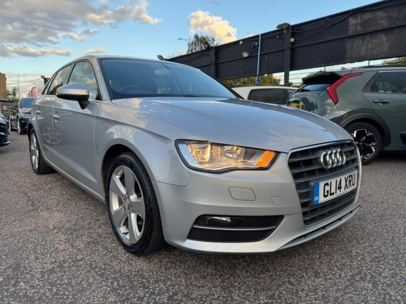2014 Audi A3 1.4 Tfsi Sport Sportback S Tronic Euro 5 (s/s) 5dr in Silver — image 1