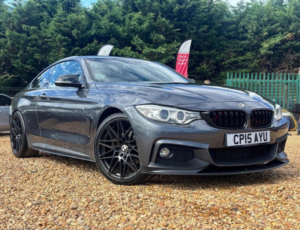 2015 BMW 4 Series 2.0 425d M Sport Auto Euro 6 (s/s) 2dr in Grey — image 3