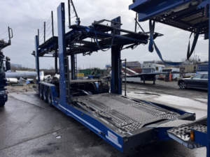 2018 Scania P Series P450 Transporter Engineering Evo 8 Car Transporter. 6x2. Euro 6. in White — image 4