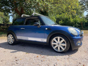 2009 MINI Hatch 1.6 Cooper Euro 4 3dr in Blue — image 3