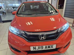 2019 Honda Jazz 1.3 I-Vtec Ex Hatchback 5dr Petrol CVT Euro 6 (s/s) (102 Ps) in Orange — image 4
