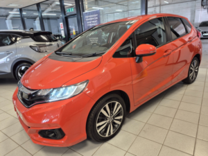 2019 Honda Jazz 1.3 I-Vtec Ex Hatchback 5dr Petrol CVT Euro 6 (s/s) (102 Ps) in Orange — image 5