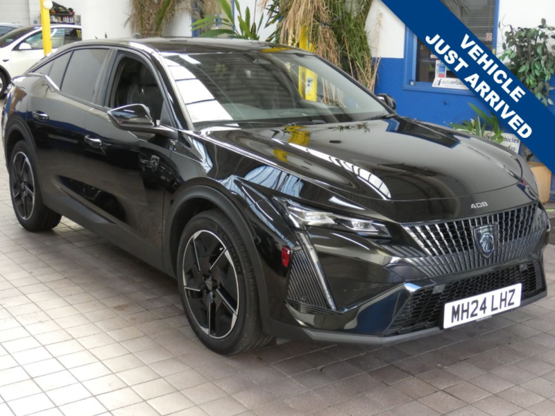 2024 Peugeot 408 1.2 Puretech Gt Fastback 5dr Petrol Eat Euro 6 (s/s) (130 Ps) in Black — image 1