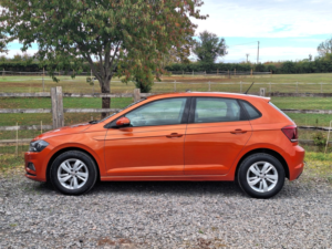 2018 Volkswagen Polo 1.0 Tsi Se in Orange — image 2