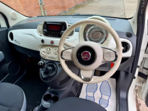 2016 Fiat 500 1.2 Pop Euro 6 (s/s) 3dr in White — image 5