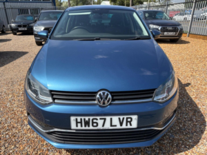 2017 Volkswagen Polo 1.2 Tsi Match Edition Euro 6 (s/s) 5dr in Blue — image 2