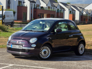 2013 Fiat 500 1.2 Lounge Euro 6 (s/s) 3dr in Purple — image 3