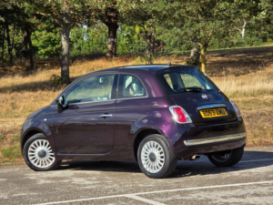 2013 Fiat 500 1.2 Lounge Euro 6 (s/s) 3dr in Purple — image 5