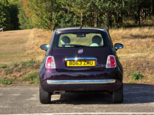 2013 Fiat 500 1.2 Lounge Euro 6 (s/s) 3dr in Purple — image 6