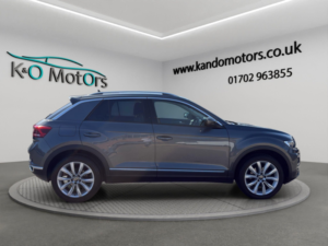 2021 Volkswagen T-Roc 1.5 Tsi Evo Sel DSG Euro 6 (s/s) 5dr in Grey — image 3