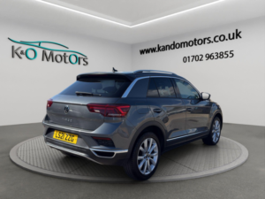 2021 Volkswagen T-Roc 1.5 Tsi Evo Sel DSG Euro 6 (s/s) 5dr in Grey — image 4
