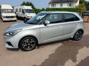 2019 MG Mg3 1.5 Vti-Tech Exclusive Hatchback 5dr Petrol Manual Euro 6 (s/s) (106 Ps) in Silver — image 5