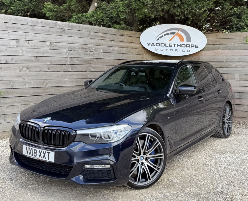 2018 BMW 5 Series 3.0 540i Xdrive M Sport Touring in Black — image 1