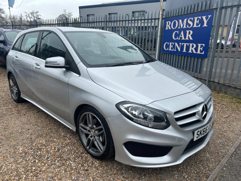 2017 Mercedes-Benz B Class 1.5 B180d Amg Line Euro 6 (s/s) 5dr in Silver — image 1