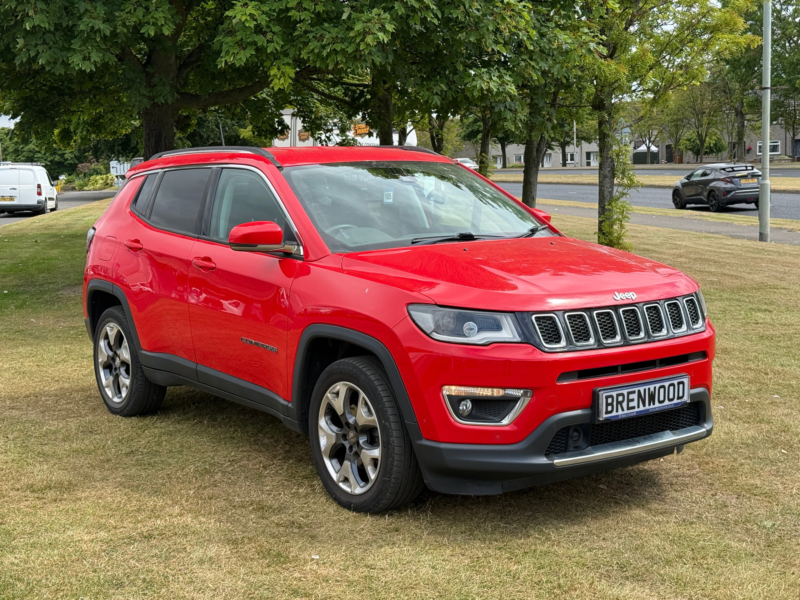 2018 Jeep Compass 1.4t Multiairii Limited SUV 5dr Petrol Manual Euro 6 (s/s) (140 Ps) in Red — image 1