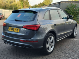 2013 Audi Q5 2.0 Q5 S Line Tfsi Quattro Auto 4WD 5dr in Grey — image 2