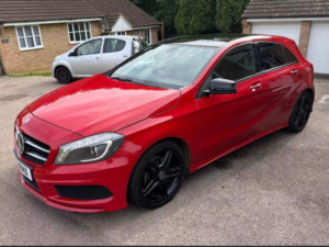 2014 Mercedes-Benz A Class 1.5 A180 Cdi Amg Sport 7g-Dct Euro 5 (s/s) 5dr in Red — image 3