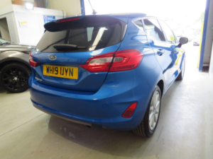 2019 Ford Fiesta 1.0t Ecoboost Titanium Euro 6 (s/s) 5dr in Blue — image 6
