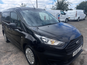 2020 Ford Transit Connect 1.5 220 Ecoblue Leader Crew Van L1 Euro 6 (s/s) 6dr in Black — image 2