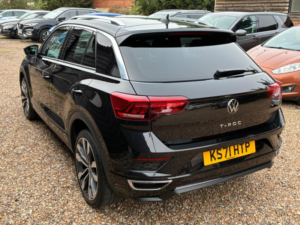 2022 Volkswagen T-Roc 2.0 Tdi Evo R-Line DSG Euro 6 (s/s) 5dr in Black — image 4