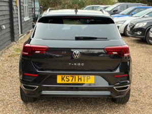 2022 Volkswagen T-Roc 2.0 Tdi Evo R-Line DSG Euro 6 (s/s) 5dr in Black — image 5