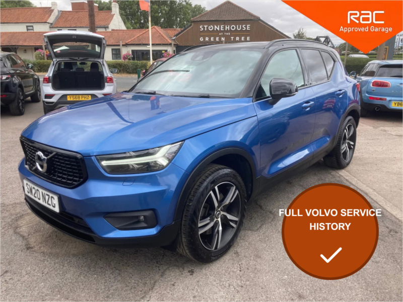 2020 Volvo Xc40 2.0 T4 R-Design SUV 5dr Petrol Auto Euro 6 (s/s) (190 Ps) in Blue — image 1