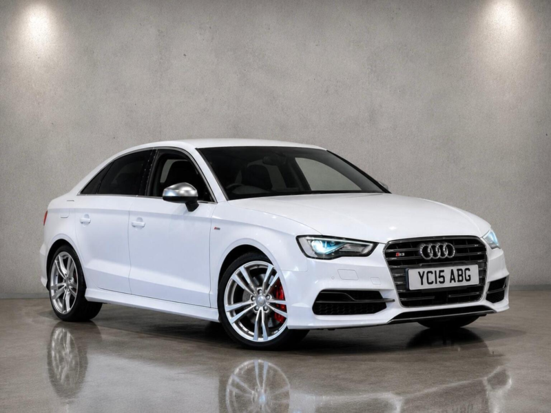 2015 Audi S3 2.0 Tfsi S Tronic Quattro Euro 6 (s/s) 4dr (nav) in White — image 1