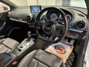 2015 Audi S3 2.0 Tfsi S Tronic Quattro Euro 6 (s/s) 4dr (nav) in White — image 2