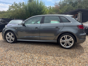 2013 Audi A3 1.6 Tdi S Line Sportback Euro 5 (s/s) 5dr in Grey — image 4