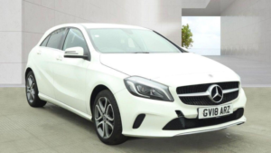 2018 Mercedes-Benz A Class 1.5 A180d Sport Edition 7g-Dct Euro 6 (s/s) 5dr in White — image 2