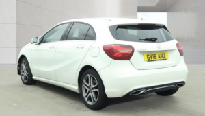 2018 Mercedes-Benz A Class 1.5 A180d Sport Edition 7g-Dct Euro 6 (s/s) 5dr in White — image 3